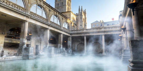 Roman Baths em Bath, Inglaterra