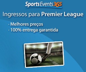 Ingressos para Premier League - 300x250