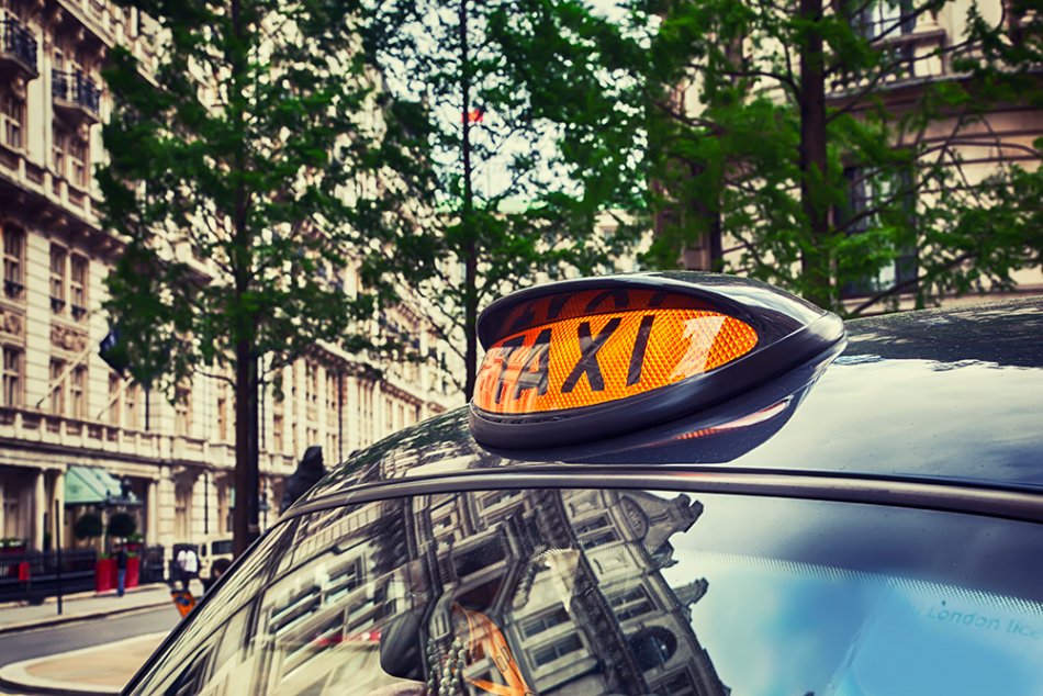 Londres para principiantes Taxi 